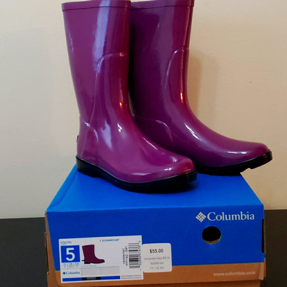 Columbia Y Downpour Rainboot